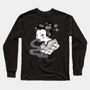 Snake Girl Long Sleeve T-Shirt